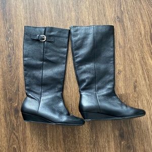 Steven by Steve Madden black boots